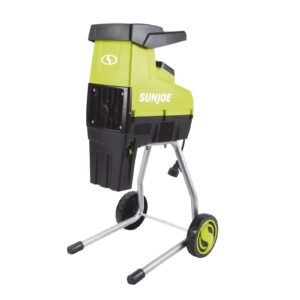 Sun Joe CJ603E 15-Amp 1.7-Inch Cutting Diameter Electric Silent Wood Chipper/Shredder, Green (Refurbished) | IN-STORE EXCLUSIVE