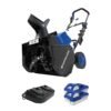Restored Snow Joe 24V-X2-SB18 | 18-Inch 48-Volt 4-Ah Cordless Snow Blower | (2x4.0AH)  (Refurbished)