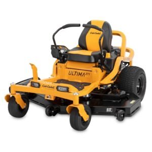 Cub Cadet Ultima ZT1 60 | 60-in Zero-Turn Mower | 26HP Engine | Dual Hydrostatic Transmissions | AeroForce Fabricated Deck