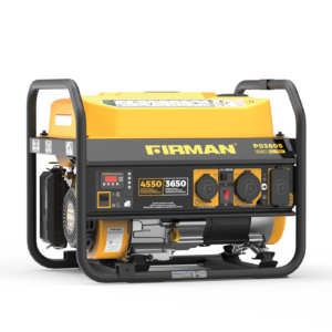 Restored Firman Gas Portable Generator P03605 | 4550W | Recoil Start | 120/240V | Versatile Outlets | Generator Only (Refurbished)