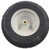 Deli Turf Tire, 4 Ply Rating, Tubeless, Lawn and Garden Tire (16x6.50-8) on Rim