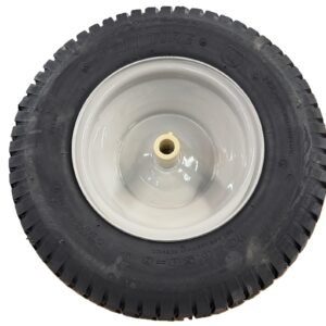 Deli Turf Tire, 4 Ply Rating, Tubeless, Lawn and Garden Tire (16x6.50-8) on Rim