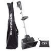 Restored Snow Joe 24V-SS11-CVR-XR-GRY | 24V iON+ Cordless Snow Shovel Kit | 11-Inch | W/ 5.0-Ah Battery & Charger + Bonus Cover (Refurbished)