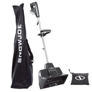 Restored Snow Joe 24V-SS11-CVR-XR-GRY | 24V iON+ Cordless Snow Shovel Kit | 11-Inch | W/ 5.0-Ah Battery & Charger + Bonus Cover (Refurbished)